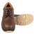 Coffer Safety M1046 Formal Safety Shoe, 200 Joule Steel Toe Cap, Dual Density PU Sole, Tan(Size-5)