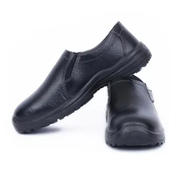 Coffer Safety M1091 Slip On Safety Shoe, Apollo Print Leather, PU Sole, 200J Steel Toe Cap, Heat Resistance Upto 120°C(Size-5)