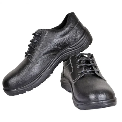 Coffer Safety M2001 PVC Safety Shoe, Steel Toe Cap, Cushioned In-Socks, Anti-Skid(Size-5)