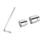 Venus 12.5 mm Cold Forged Socket Drive Hex/Bi-Hex Socket with 18 Inch L-Handle (Metric : 30,32 mm)