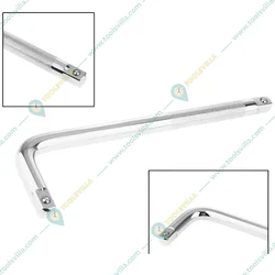 Venus 12.5 mm Cold Forged Socket Drive Hex/Bi-Hex Socket with 18 Inch L-Handle (Metric : 28,29 mm)