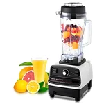 Commercial 2 Liter Bar Blender for Milk Smoothies Shakes and Blending, 1500 Watt