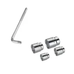 Venus 12.5 mm Cold Forged Socket Drive Hex/Bi-Hex Socket  with 8 Inch L-Handle (Metric : 8, 9, 10, 11 mm)