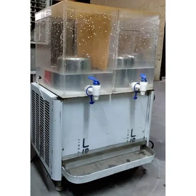 Made in India 8L+8L(16L) Capacity Electric Cold Juice Dispenser Machine, 800 Watt