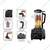 Commercial 2 Liter Bar Blender for Milk Smoothies Shakes and Blending, 1500 Watt
