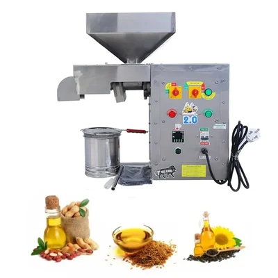 Commercial Cold Press Oil Extraction Machine, 3600 Watts With 22 to 25 Kg/hr Capacity