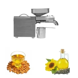 Domestic Cold Press Oil Extraction Machine, 600 Watts With 3 to 5 Kg/hr Capacity