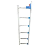 Luft India 5 Feet Aluminum Steel Finish Collapsible Railing For Hospital Bed
