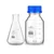 SBT Instruments Borosilicate Glass Measuring Conical Flask 25ml & Reagent Bottle 50ml with Leak Proof Blue Screw Cap