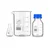 SBT Instruments Borosilicate 3.3 Glass 3pcs Beaker and 3pcs Conical Flask- 25ml, 100ml, 250ml with Graduation Marks