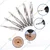 Premium Quality 6 Pcs 1/8 inch - 3/8 inch Combination Drill and Tap Bit Set