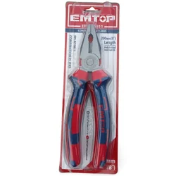 EMTOP EPLRC0611 6"/160MM Combination Wire Cutting Pliers hand Tool, Polish and Anti-Rust, For Home & Professinal Use