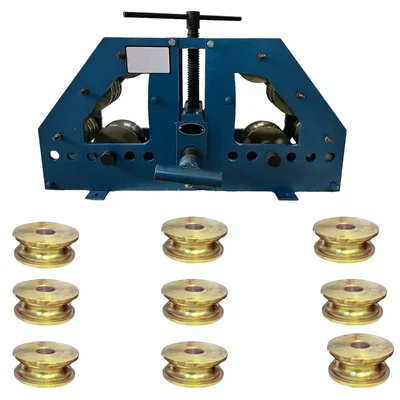 Combined Pipe Bending Machine for 13-50 mm Round Pipe (Steel & MS) - 6mm Wall Thickness