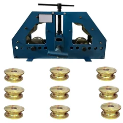 Combined Pipe Bending Machine for 13-50 mm Round Pipe (Steel & MS) - 6mm Wall Thickness