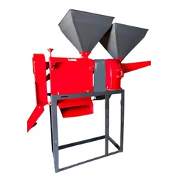 Agrobest (Model No- AB-125E-F26) Combined Mini Rice Mill Machine With 4.5 HP Motor 