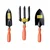 Globus Garden Tool Combo Kit, Fork, Big and Small Trowel (Set Of 3 Pcs) For Cultivating The Soil and Weeding