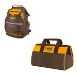 Ingco Combo of 2-piece Tool Storage Set of Backpack & 13" Tool Bag