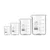 SBT Instruments Borosilicate 3.3 Glass Beaker 25ml, 50ml, 100ml, 250ml with Graduation Marks for Laboratory