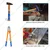 Wadfow Hand Tools Combo of 18 Inch Bolt Cutter (WBC1118) with Carbon Steel Machinist Hammer (WHM1305)