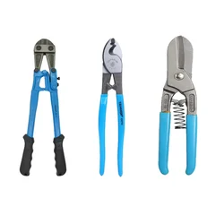 Taparia Hand Tools Combo of 12 inch Bolt Cutter (BC-12 ), 10 inch Cable Cutter (CC 10), and 10 inch Tin Cutter (TCS10)