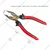 Globus 3pcs combo of 10 inch & 12 inch Adjustable Pipe Wrench and 8 inch Combination Plier (348)	