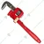 GLOBUS 2pcs Combo of 150mm(6") Black Adjustable Wrench & 200mm(8") Stillson Pipe Wrench