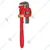 GLOBUS 2pcs Combo of 150mm(6") Black Adjustable Wrench & 200mm(8") Stillson Pipe Wrench