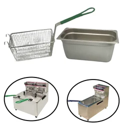 Combo of Oil Pan and Fryer Basket for ADORMA 5 liter Deep Fryer 