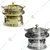 Combo of Hammered Stainless Steel Silver and Gold Round 8ltr Chafing Dish