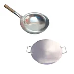 Combo of Chinese and Thai Wok With Stainless Steel Body