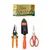 Globus Garden Tool Combo Kit, Garden Pruner, Gardening Scissor, Small Trowel (Set Of 3 Pcs)
