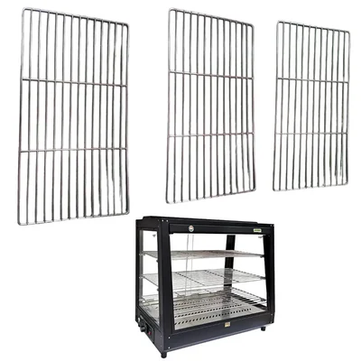 Combo of Trays (Size 11 inch, 12 inch and 13 inch) for ADORMA FDW 100 LH Food Display Warmer