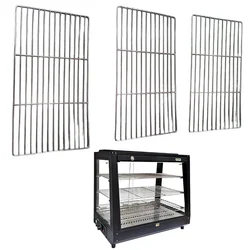Combo of Trays (Size 11 inch, 12 inch and 13 inch) for ADORMA FDW 100 LH Food Display Warmer