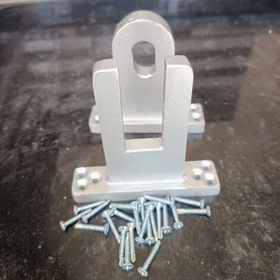 Combo of  Aluminum Fixer and Holder Part for UFO Burger Making Machine  