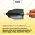 AGT Garden Tools Combo Kit of 3 inch Khurpi and a small Hand Trowel | Used for Small-Scale Gardening Processes(2 Tools)