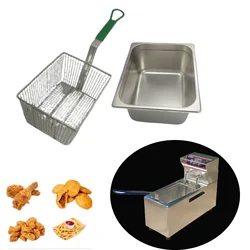 Combo of Oil Pan and Fryer Basket for ADORMA 8 liter Deep Fryer 