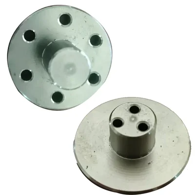 Combo of 3 and 6 Holes Pola Making Die for Rice, Corn, Puffed Snack