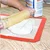 Combo of Reusable 60 x 40 cm and 40 x 30 cm Silicone Baking Mat, Use in Home Baking, Cafes, Hotels and Bakeries 