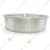Combo of 6 inch and 7 inch Round Aluminium Cake Baking Mould Pan For Oven