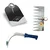 Heavy-Duty Garden Combo of 9 Inch Round Fawda, 12 Inch  Khodi, & Handle Sickle for Farm & Garden