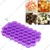 Combo of Honeycomb Shape Silicone Mould, Round Ice and Chocolate Sphere Moulds with 33 and 37 cavity