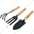 Jaiveer Garden Tools Set - Cultivator, Trowel, Garden Fork and Pruning shears | Used for Effective Gardening