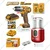 Ingco 1 Pcs Lithium-Ion Brushless Cordless Drill & 1 Pcs Cordless Coffee Grinder Combo Pack (COSLI23064)