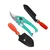 AGT Imported Garden Pruner, Trowel and Transplanter Garden Tools Combo (Set of 3)