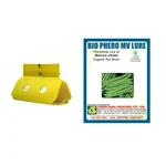 Sonkul Agro Combo Pack of Bio Phero MV - Maruca Vitrata (Legume Pod Borer) 10 Lures & 10 Delta Traps
