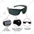 Super Safety Combo Pack of 3, Welding and Multipurpose Safety Goggles (Free-size)