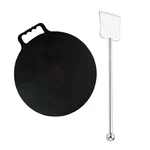 Combo of 20 inch SS Palta and 12 inch Dosa Tawa with Single Handle