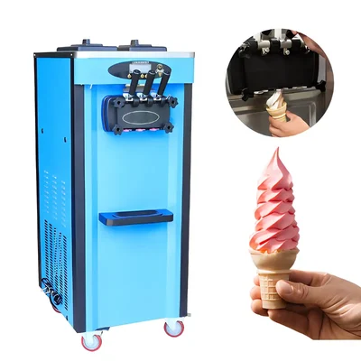High Quality Softy Ice Cream Machine, Single Compressor