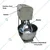 Commercial 2 Kg Atta Kneader Machine, 0.25 HP Motor (Detachable Bowl)