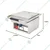 Commercial Stainless Steel 4 Slice Gas Operated Sandwich Griller
